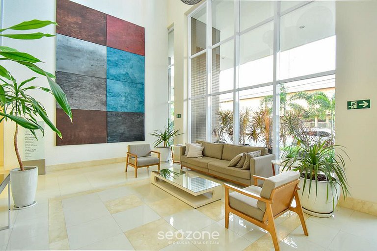 Flat c/ piscina en cond., Setor Bueno - DNAB1503