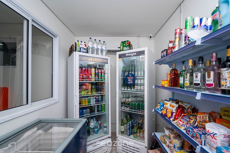 Flat c/ piscina en cond., Setor Bueno - DNAB1503