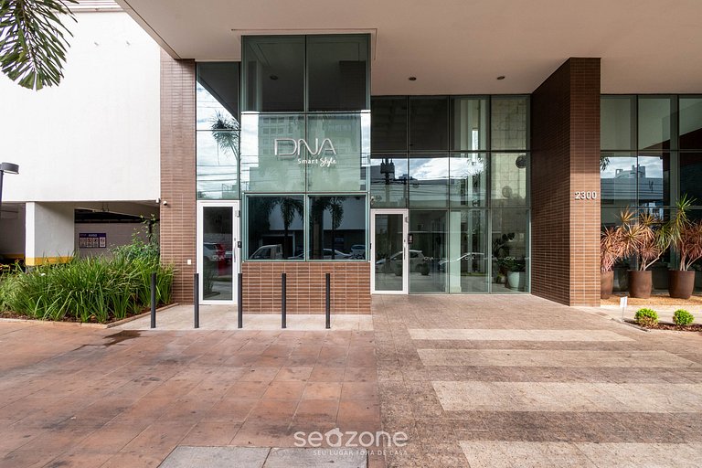 Flat c/ piscina en cond., Setor Bueno - DNAB1503