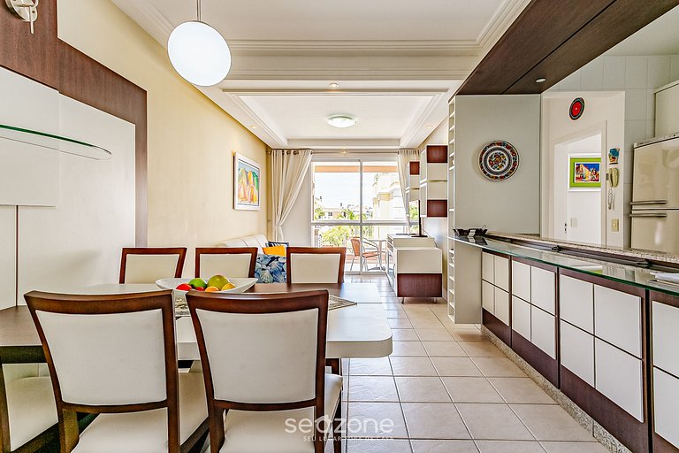 Apartamento em Ingleses confortável frente mar RVG208Seazone