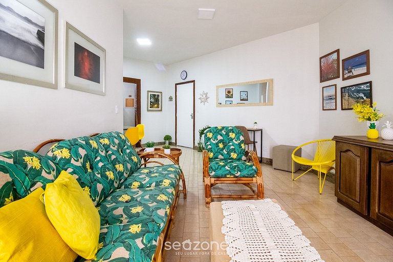 Belo apto p/ familias perto da praia BFC301