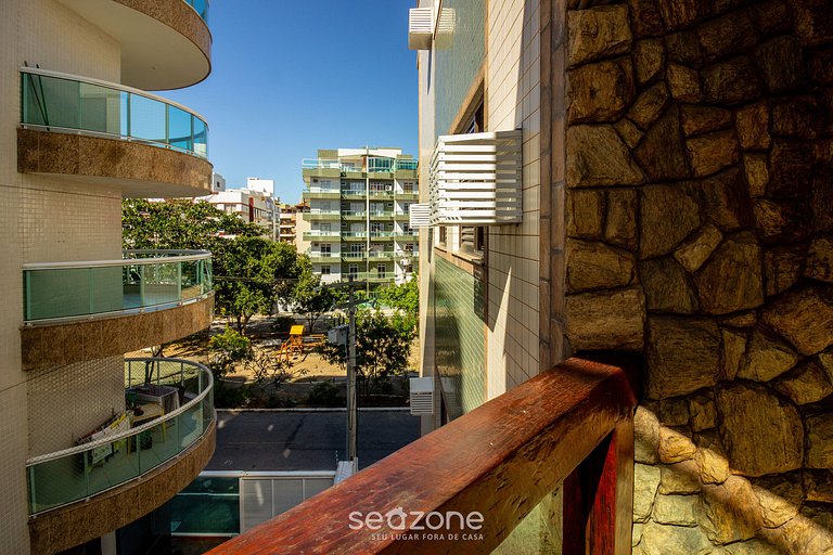 Belo apto p/ familias perto da praia BFC301