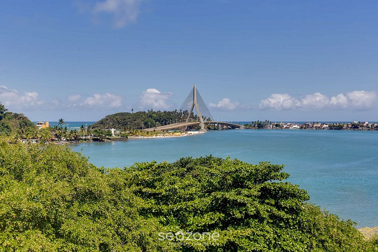 Belo Apto com vista para o Rio Cachoeira BCL402