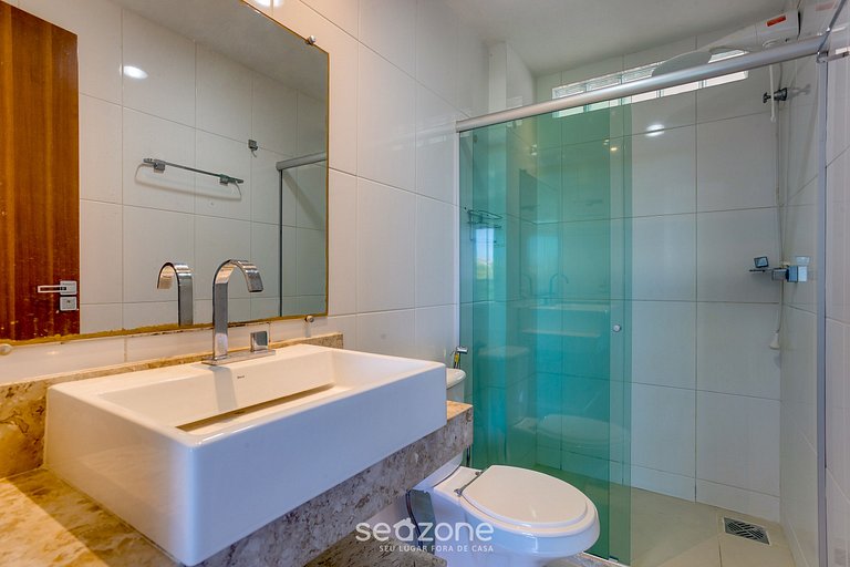 Belo Apto com vista para o Rio Cachoeira BCL402