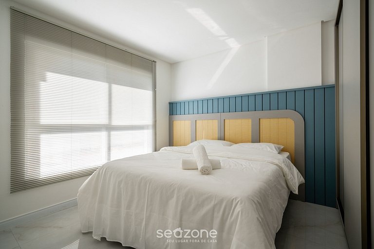 Apto moderno e novo a 5min do mar MRE801