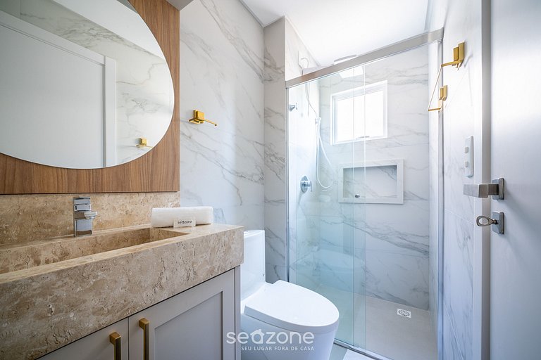 Apto moderno e novo a 5min do mar MRE801