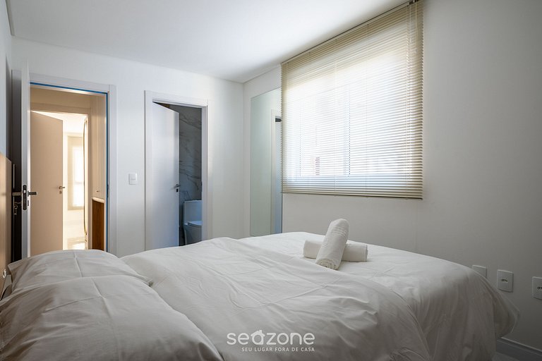 Apto moderno e novo a 5min do mar MRE801