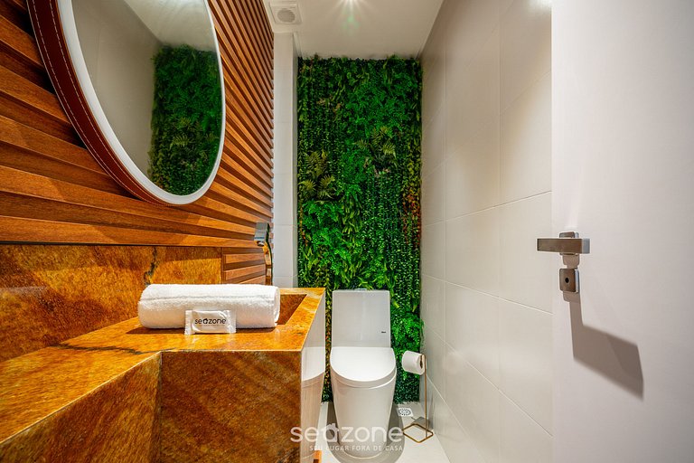 Apto moderno e novo a 5min do mar MRE801