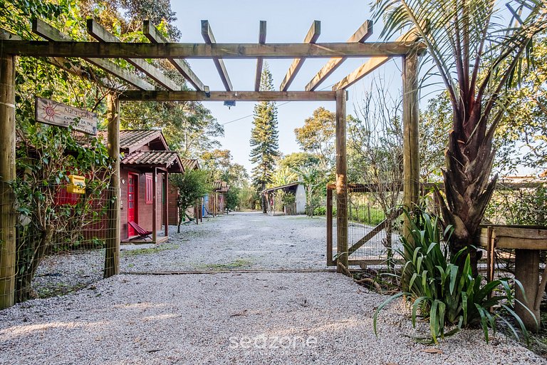 Cabana sossegada na bela Ibiraquera PRJ002