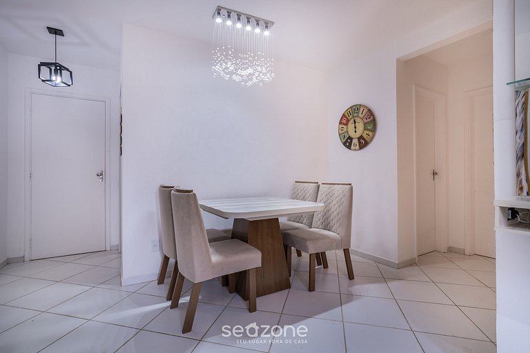 Apto Encantador a 769m de la Playa del Sur PDC001