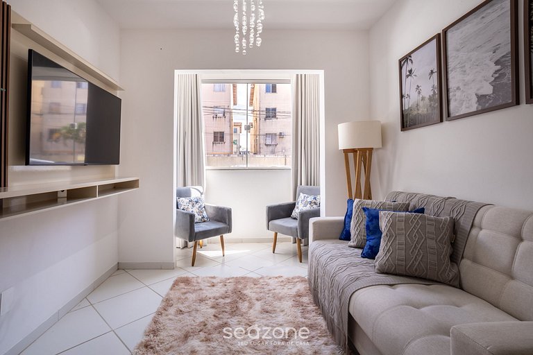 Apto Encantador a 769m de la Playa del Sur PDC001