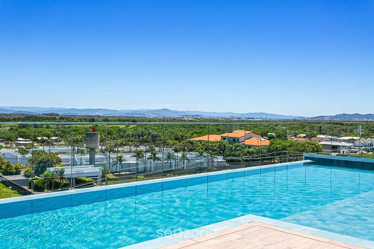 Lindo studio c/ piscina no Campeche OKA233