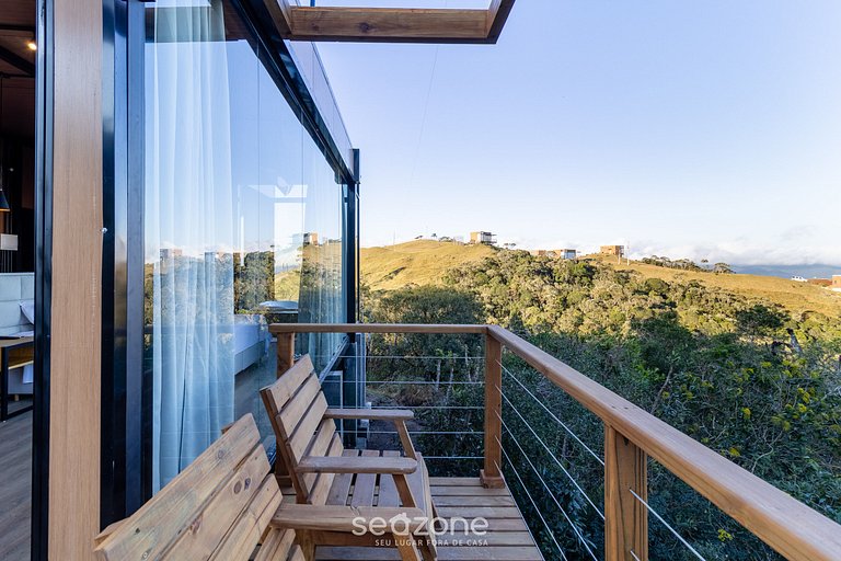 Cabana com Vista Incrível na serra VST031