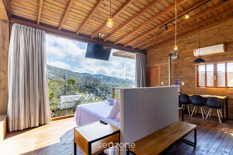Cabana com Vista Incrível na serra VST001