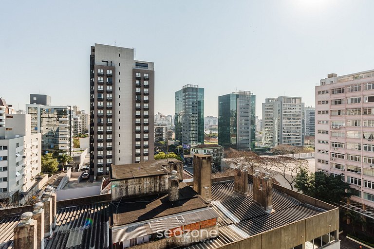 Belo apto para casal com piscina GOS1007