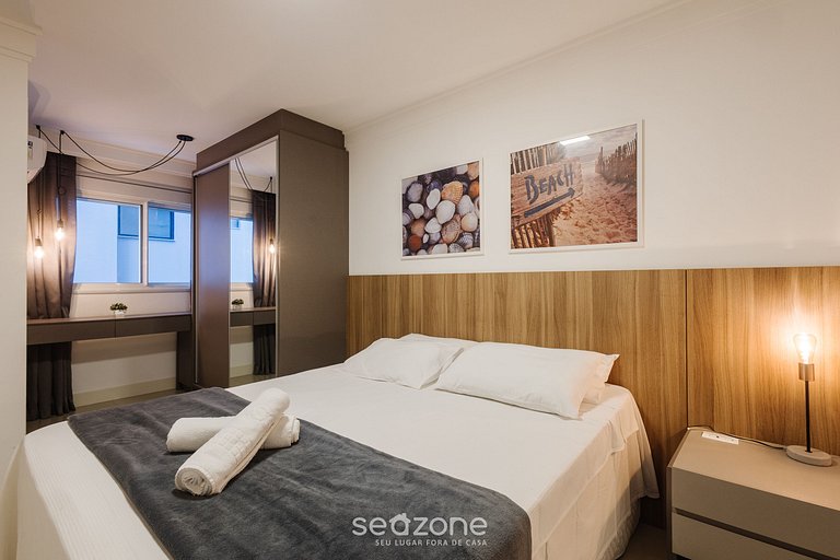 Apto 3Q sofisticado apenas 200m da praia SEO0702