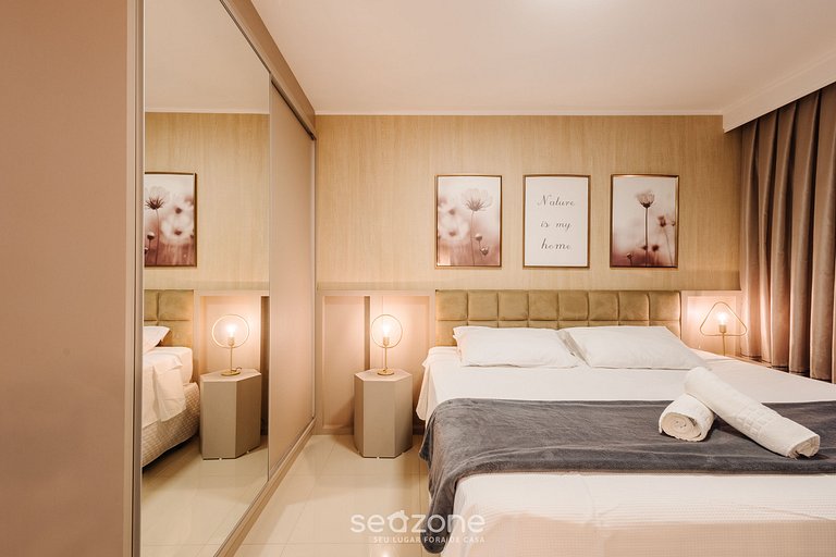 Apto 3Q sofisticado apenas 200m da praia SEO0702