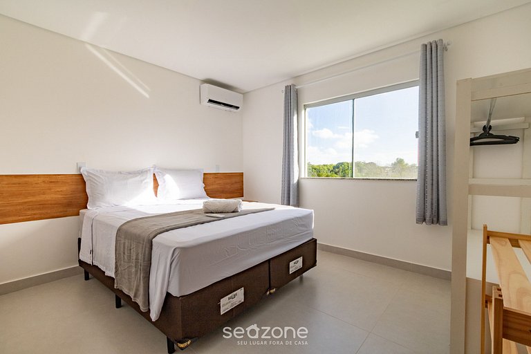 Charmoso apto na Praia do Mutá MUT0036