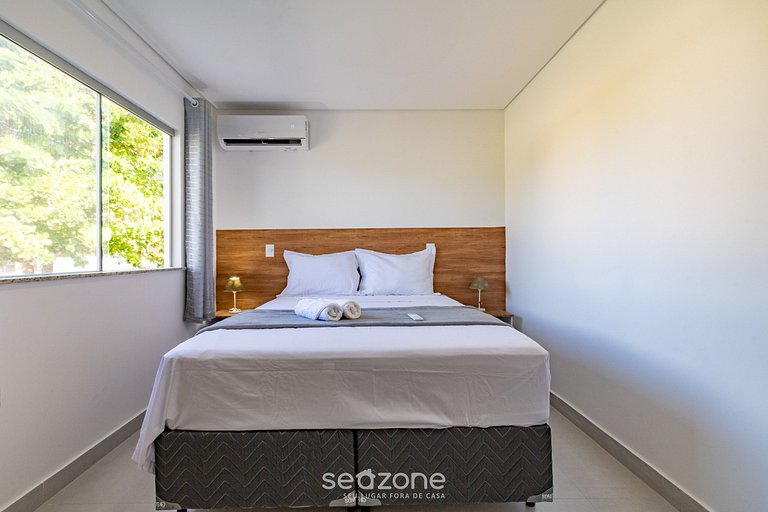 Charmoso apto na Praia do Mutá MUT0036