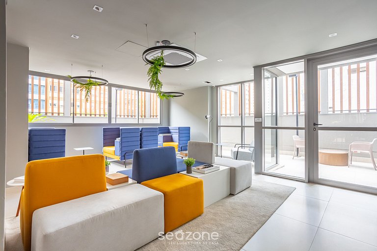 Apartament moderno 250m del metro Paulista NXO0603