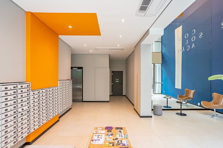 Apartament moderno 250m del metro Paulista NXO0603