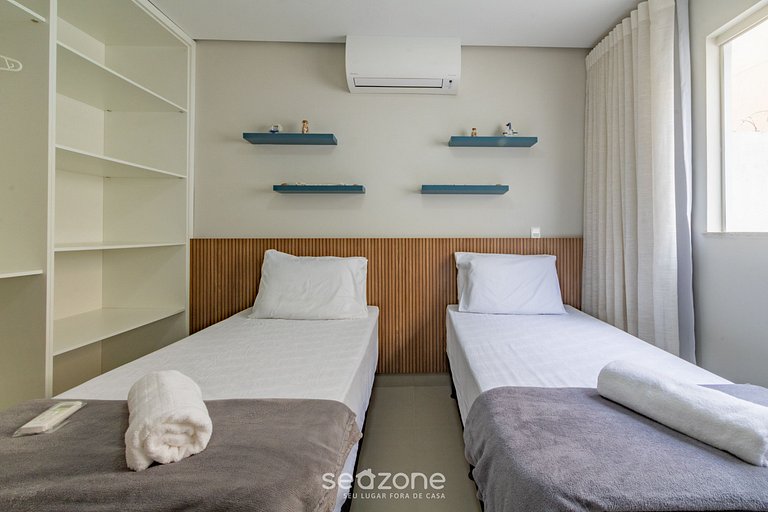 Apto 2 dorm cond. c/piscina - Porto Seguro RFM0021