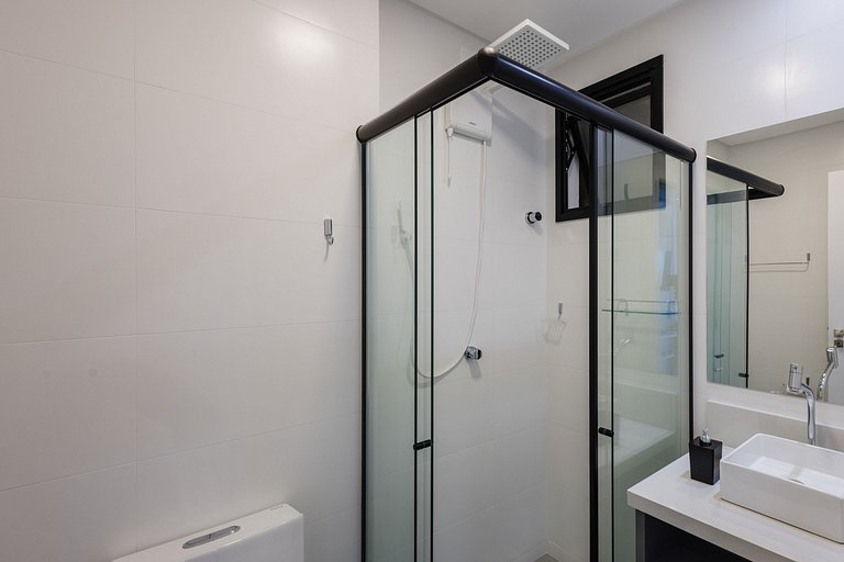 Studio vista mar cond. c/ gym 280m playa MHFA1204