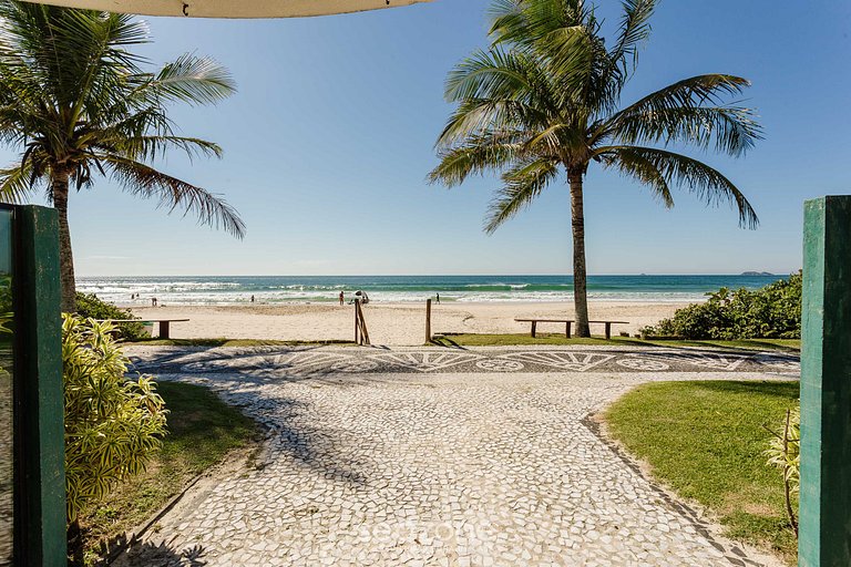 Apto Pé na Areia em Condomínio Completo RIT206