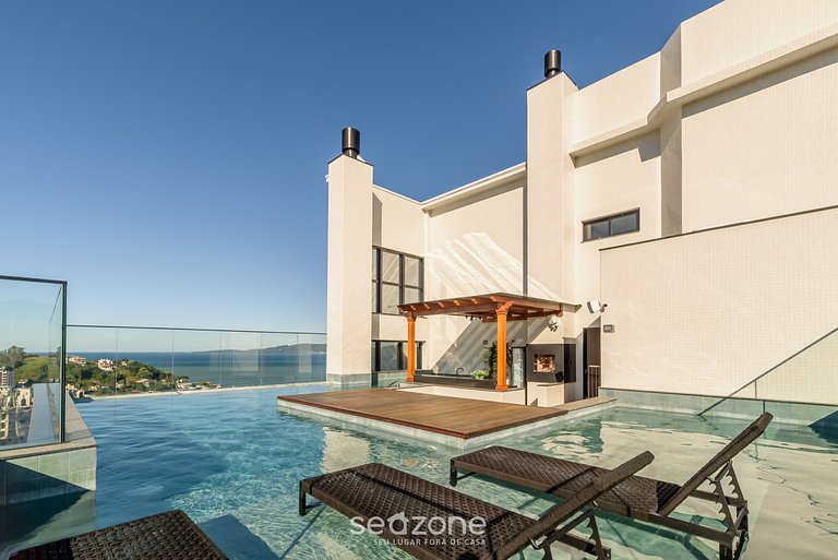 Apartamento com vista para o mar a 280 metros da praia MHF20