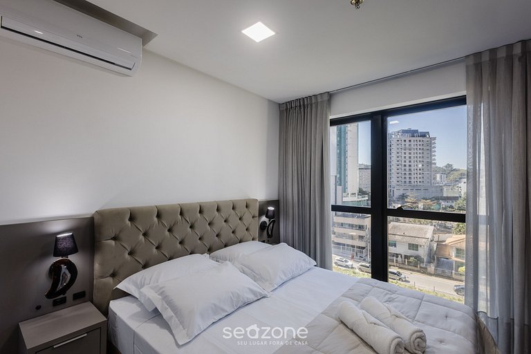 Stúdio c/ piscina vista mar 280m da Praia MHFB0507