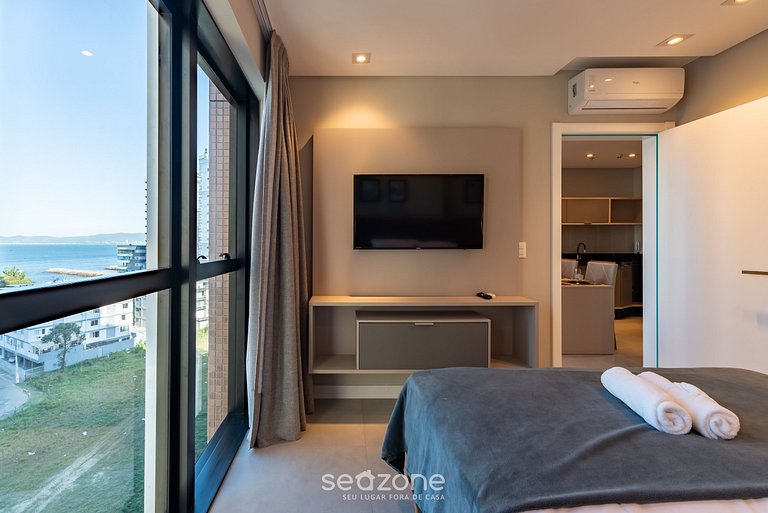 Apto 280m playa c/ vista mar y gym MHF0704