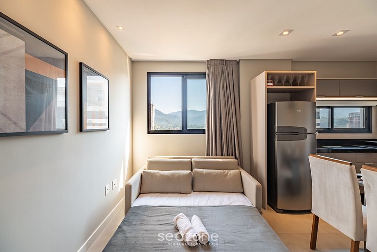 Apto 2Q em cond c/ piscina 280m da Praia - MHF1409