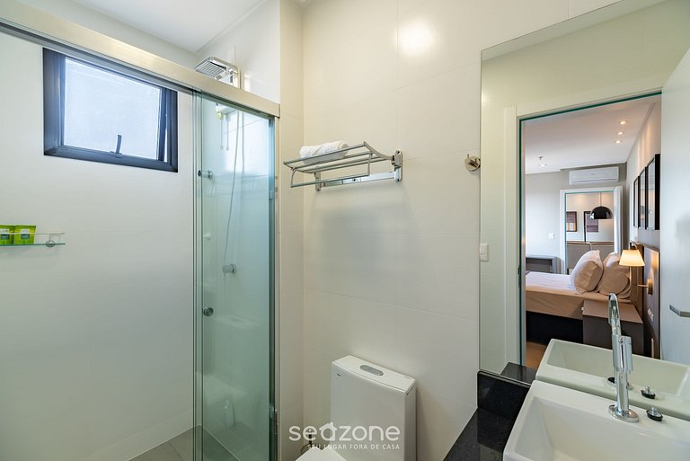 Apto 2Q em cond c/ piscina 280m da Praia - MHF1409