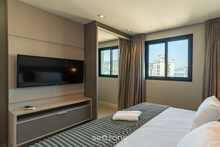 Apto 2Q em cond c/ piscina 280m da Praia - MHF1409