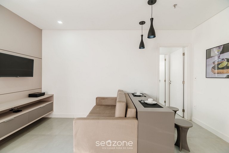 Apto 1H c/ piscina y gym 280m playa – MHF0501