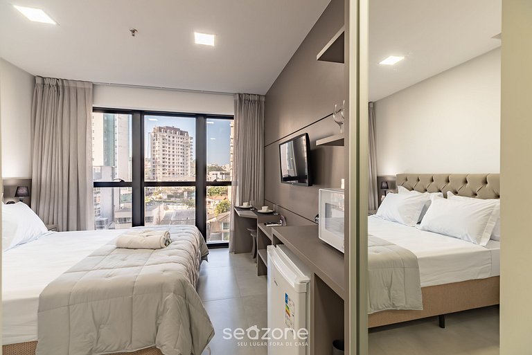 Apto Vista Mar c/ piscina 280m da praia MHFB0506