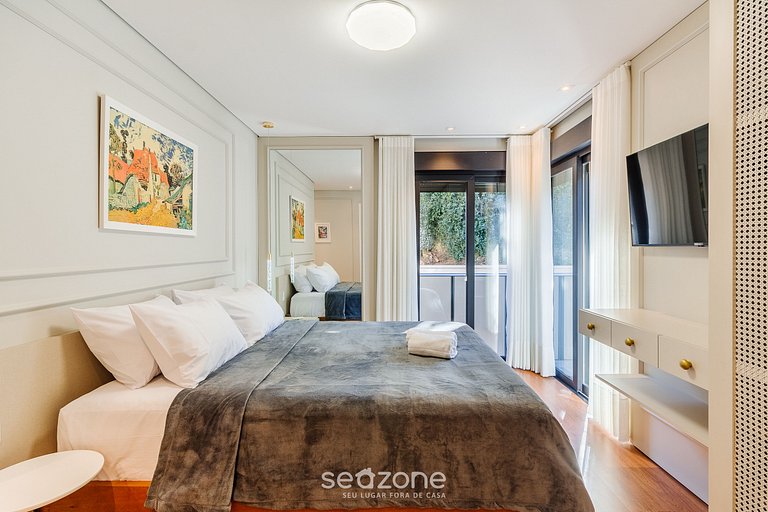 Apto aconchegante no centro de Gramado/RS DLH0204