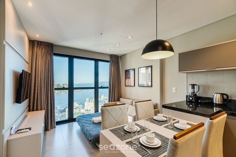 Apto Vista mar c/ piscina 280m da praia - MHF1803