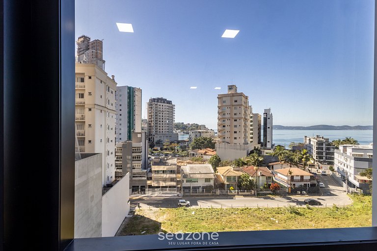 Apartamento com vista para o mar a 280 metros da praia MHFB0