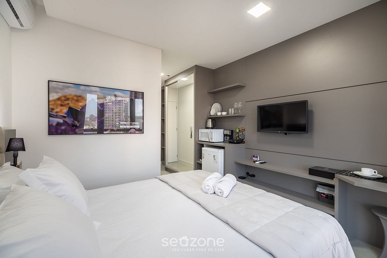 Studio vista mar c/ piscina 280m da praia MHFA0507