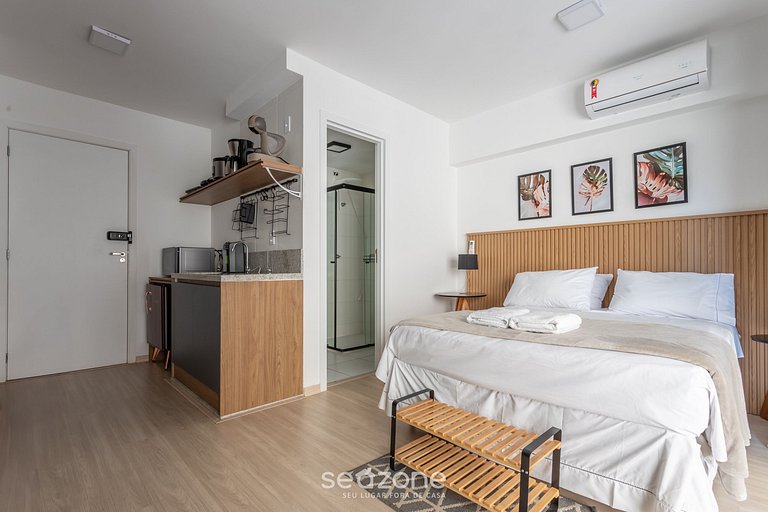 Estudio en Liberdade a 270 m del metro MOL0502