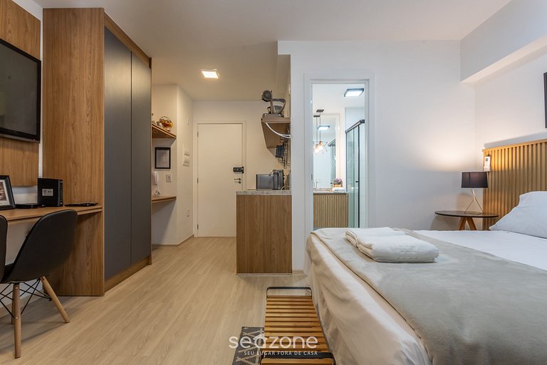 Estudio en Liberdade a 270 m del metro MOL0502