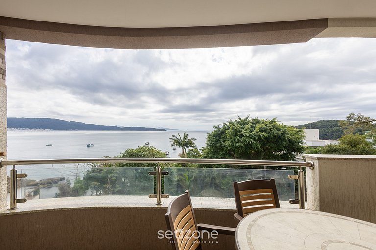 Apto Vista Mar c/ Churrasq. em Bombinhas - LGA0201