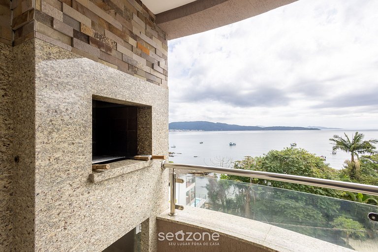 Apto Vista Mar c/ Churrasq. em Bombinhas - LGA0201
