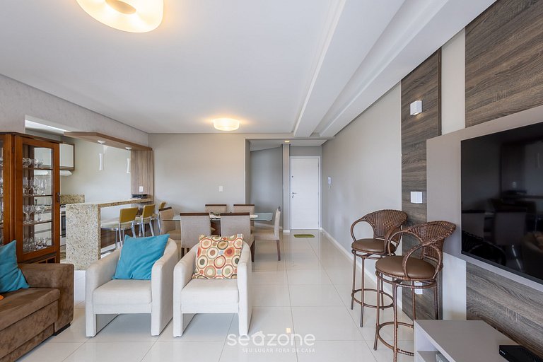 Apto Vista Mar c/ Churrasq. em Bombinhas - LGA0201