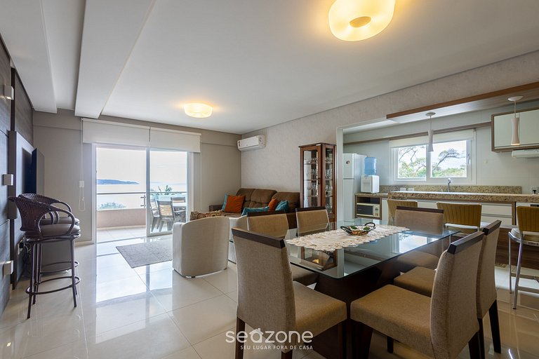 Apto Vista Mar c/ Churrasq. em Bombinhas - LGA0201