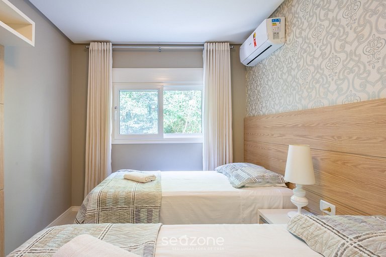 Apt c vistas mar c barbacoa en Bombinhas LGA0201