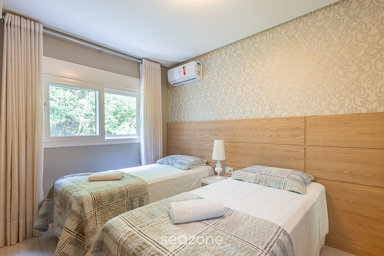 Apt c vistas mar c barbacoa en Bombinhas LGA0201