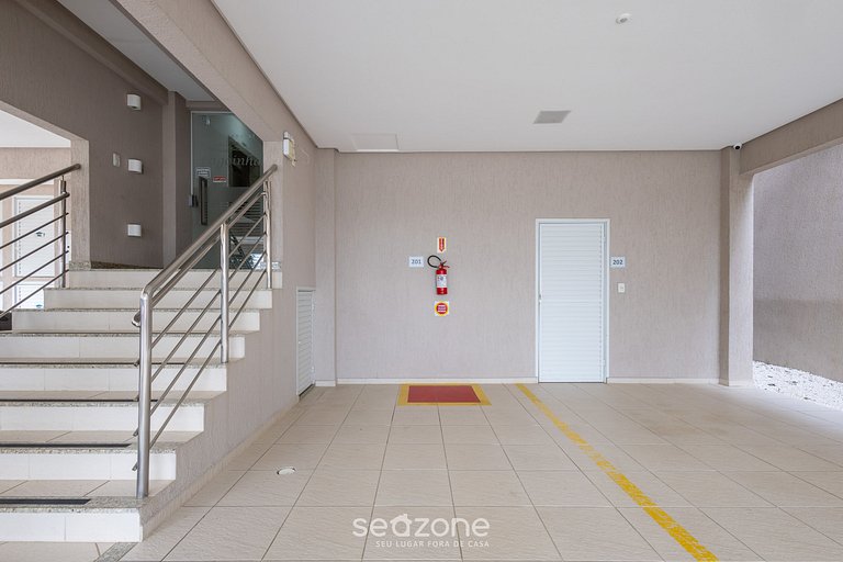 Apt c vistas mar c barbacoa en Bombinhas LGA0201