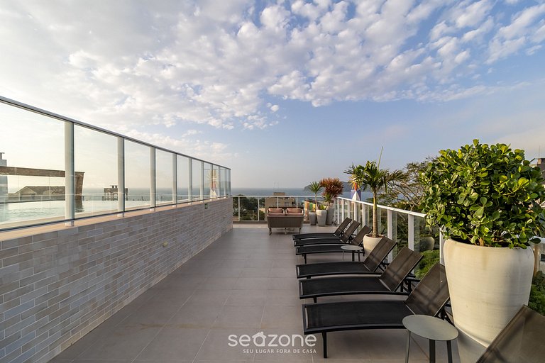 Studio em lindo cond. centro de Bombinhas VEC213